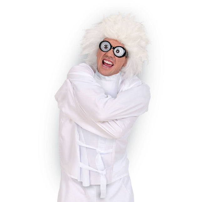 Weißes Kostüm Zwangsjacke
