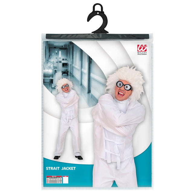 Weißes Kostüm Zwangsjacke