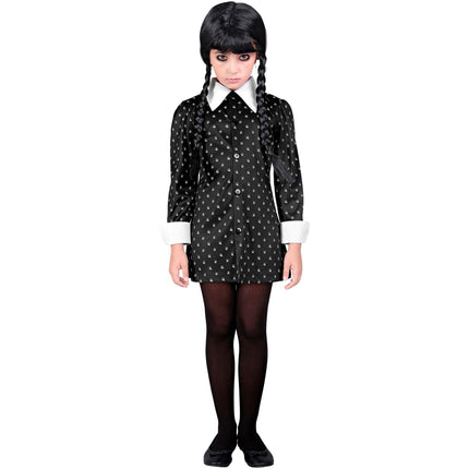 Halloween Kostüm Schwarzes Mädchen Gothic