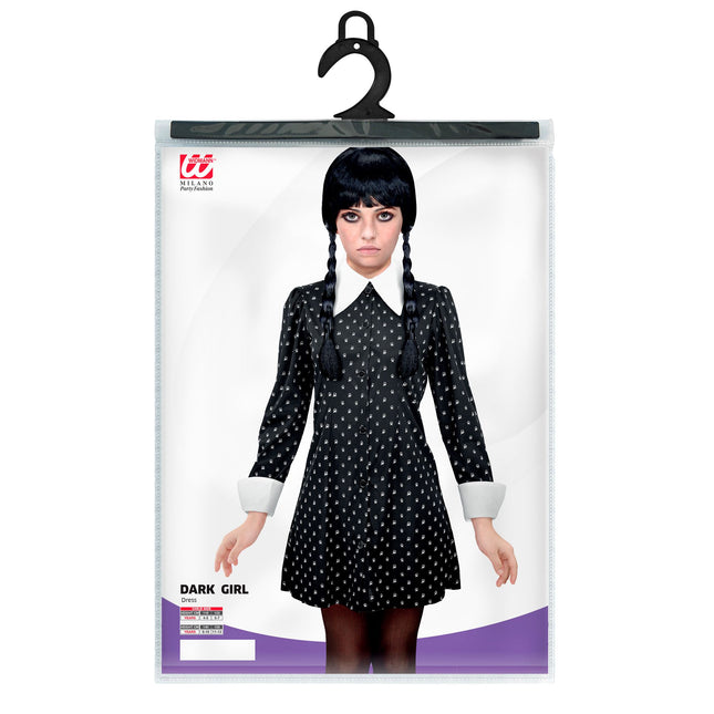 Halloween Kostüm Schwarzes Mädchen Gothic