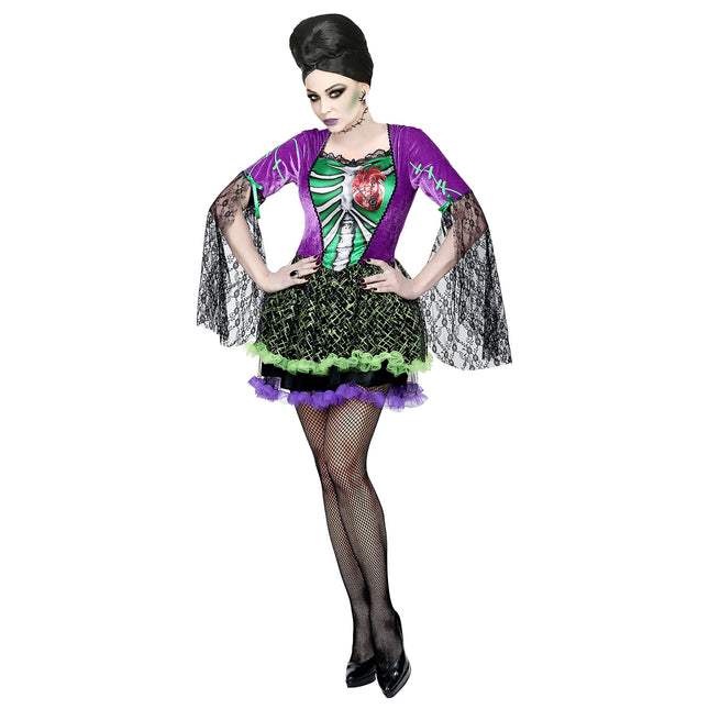 Halloween Kleid Damen Monsterbraut