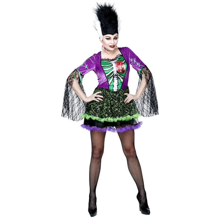 Halloween Kleid Damen Monsterbraut