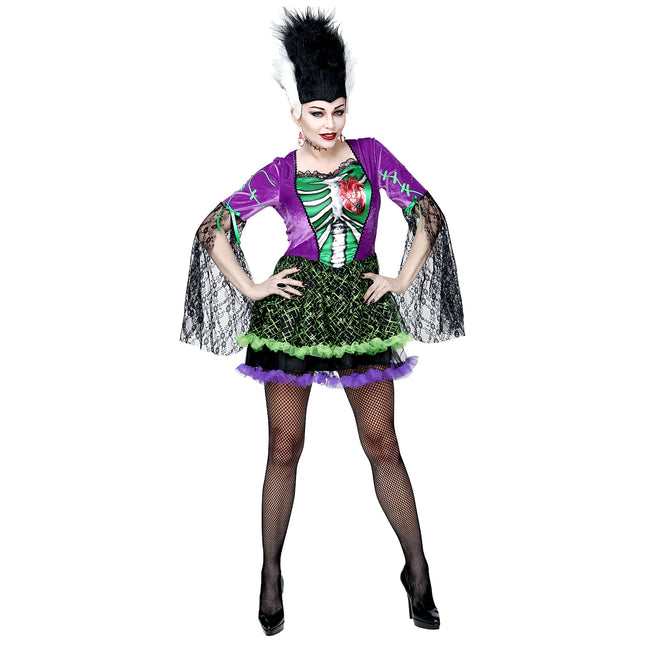 Halloween Kleid Damen Monsterbraut