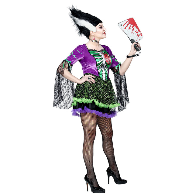 Halloween Kleid Damen Monsterbraut