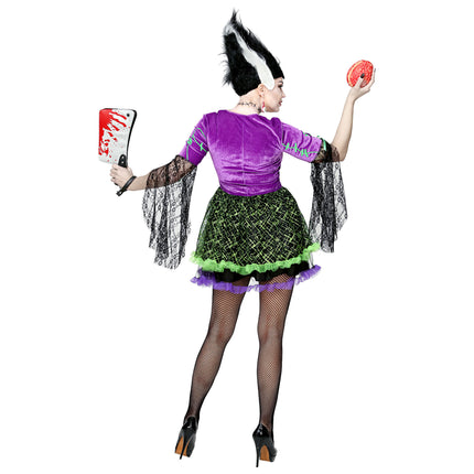Halloween Kleid Damen Monsterbraut