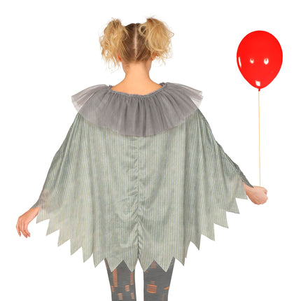 Halloween Poncho Clown