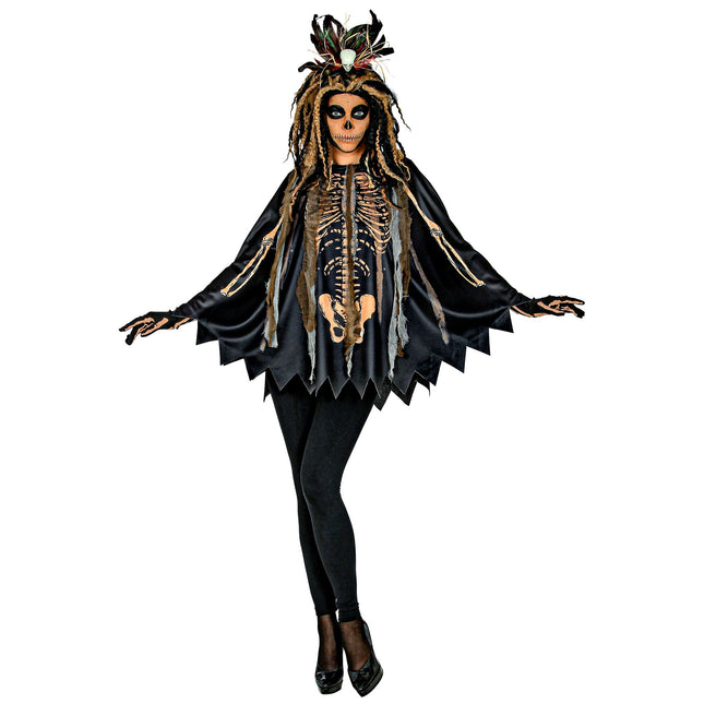 Halloween Poncho Voodoo