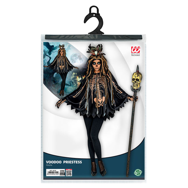 Halloween Poncho Voodoo