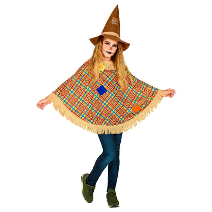 Halloween Kostüm Kind Vogelscheuche