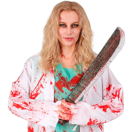 Halloween Fake Machete blutig 56cm