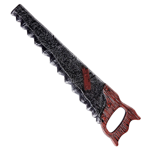 Halloween Falsche Säge blutig 53cm