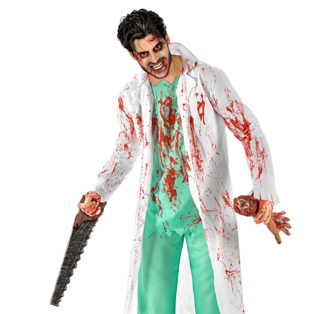 Halloween Falsche Säge blutig 53cm