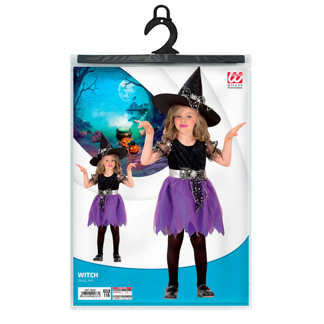 Halloween Kostüm Mädchen Hexe 2 Stück