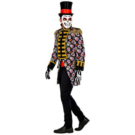 Dia De Los Muertos Jacke Männer Neon