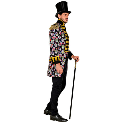 Dia De Los Muertos Jacke Männer Neon