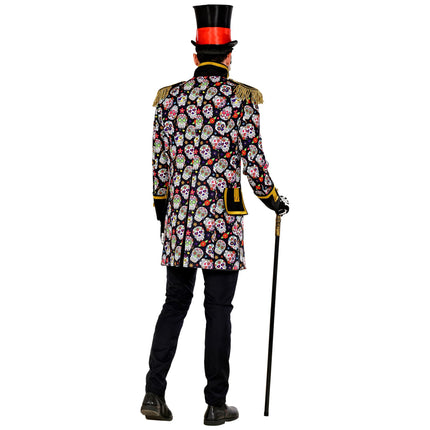 Dia De Los Muertos Jacke Männer Neon