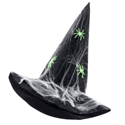 Halloween Hexenhut Spinnen Glow In The Dark