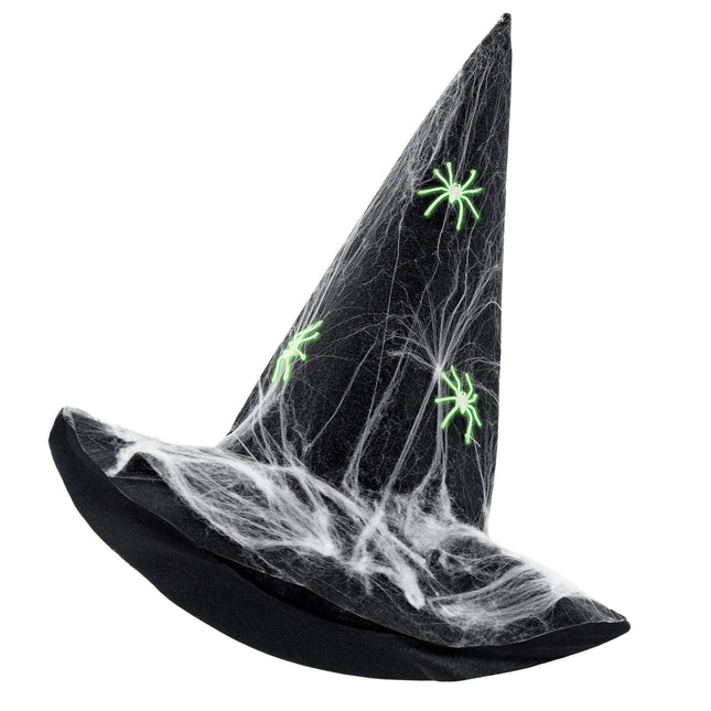 Halloween Hexenhut Spinnen Glow In The Dark