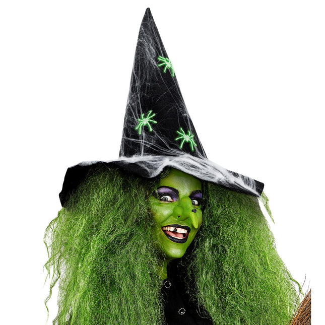 Halloween Hexenhut Spinnen Glow In The Dark