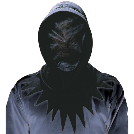 Halloween Maske Schwarz Unsichtbar