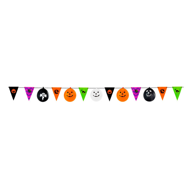 Halloween Girlande Bunt 3,6m
