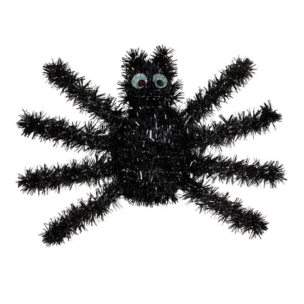 Schwarze Fake Spinne 36cm
