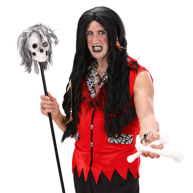Halloween Stab Voodoo Schädel