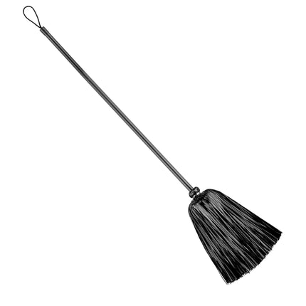 Halloween Hexenbesen Schwarz 92cm