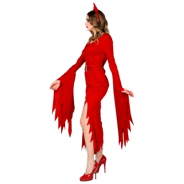 Halloween Kleid Red Devil 2 Stück