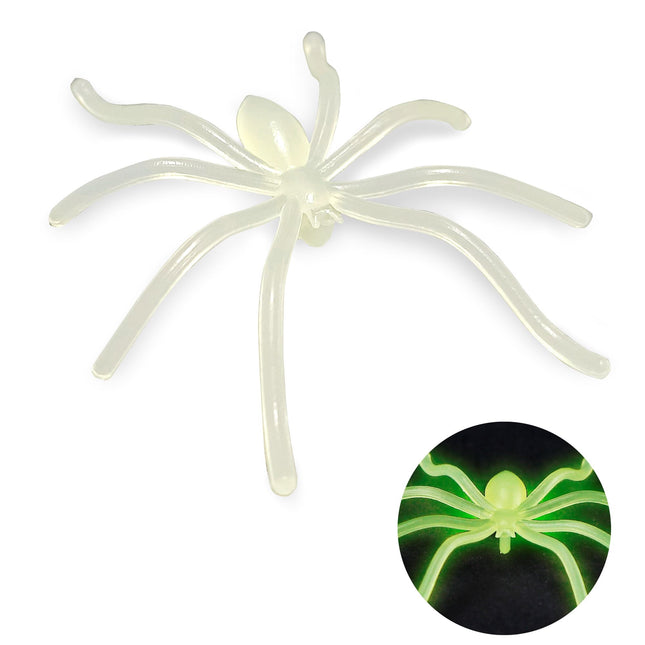 Halloween Fake Spider Glow In The Dark 42 Stück