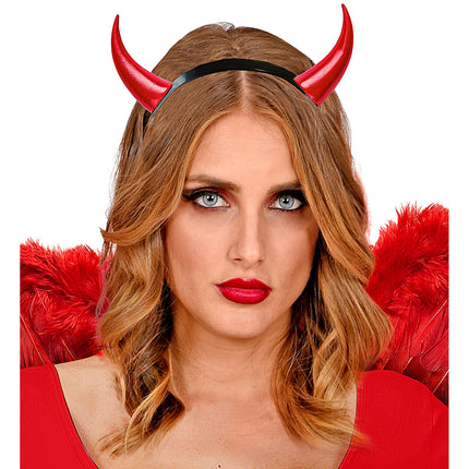 Halloween Haarband Teufelshörner
