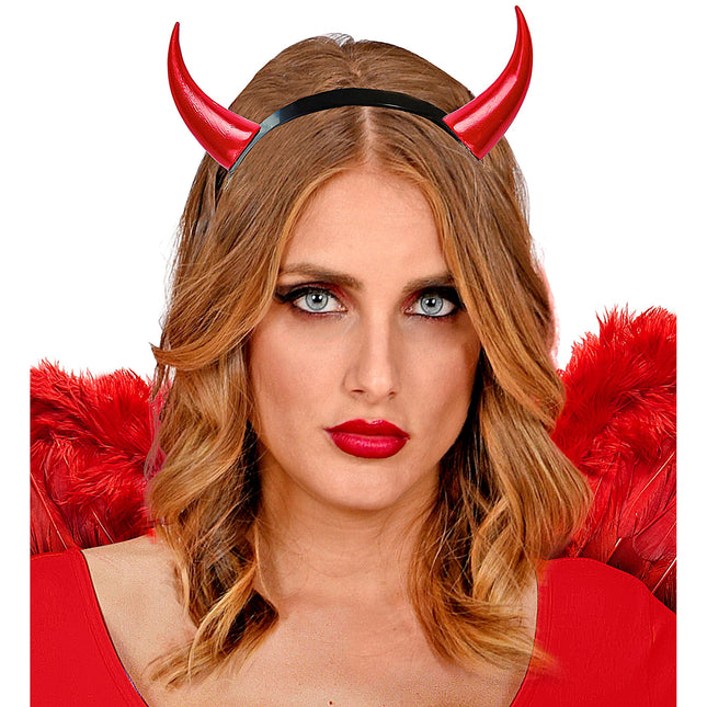 Halloween Haarband Teufelshörner