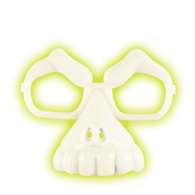 Halloween Brille Skelett Glow In The Dark