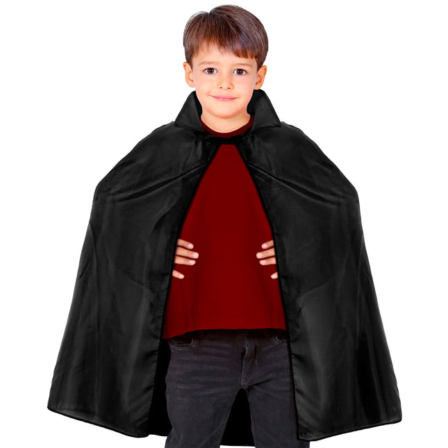 Halloween Cape Schwarzes Kind