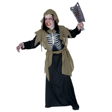Halloween Kostüm Kind Zombie Skelett