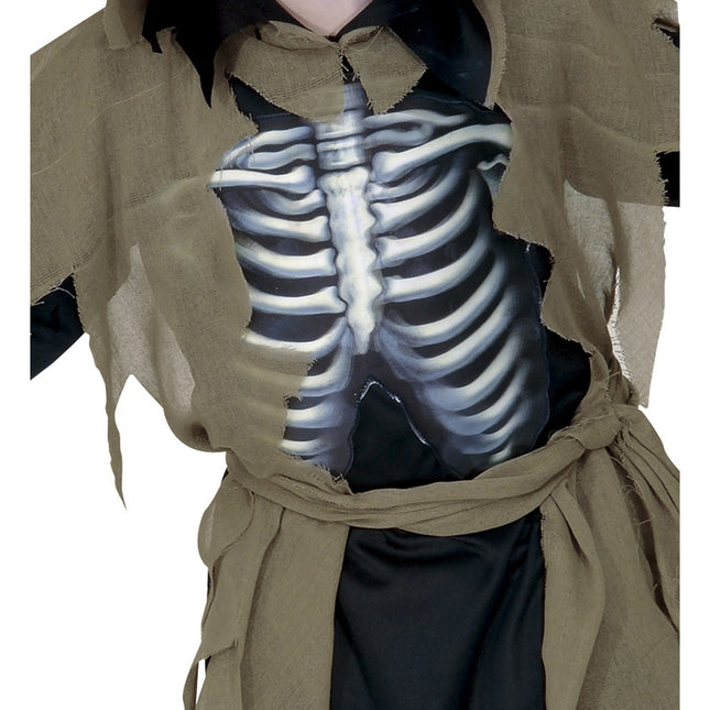 Halloween Kostüm Kind Zombie Skelett