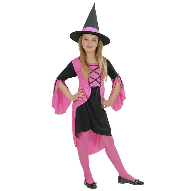 Halloween Kleid Rosa Hexe
