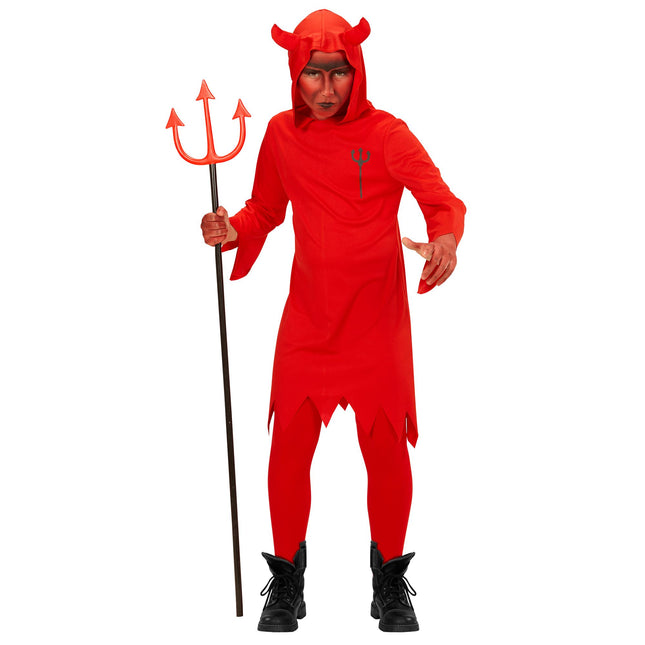 Halloween Kostüm Roter Junge Teufel