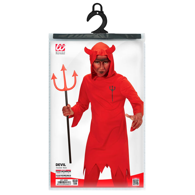 Halloween Kostüm Roter Junge Teufel