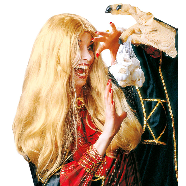 Halloween Perücke Blonde Hexe