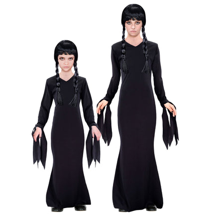 Halloween Kleid Schwarzes Mädchen