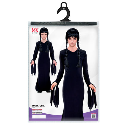 Halloween Kleid Schwarzes Mädchen