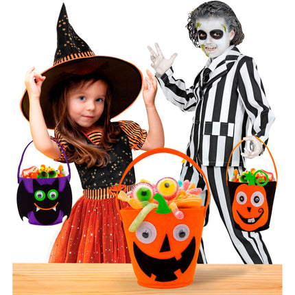 Halloween Tasche Orange Kürbis