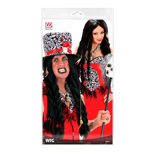 Halloween Perücke Voodoo