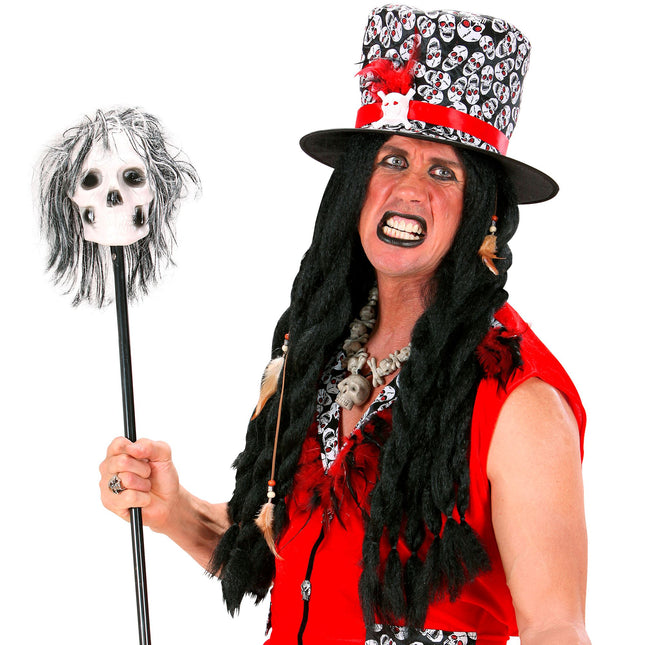 Halloween Perücke Voodoo