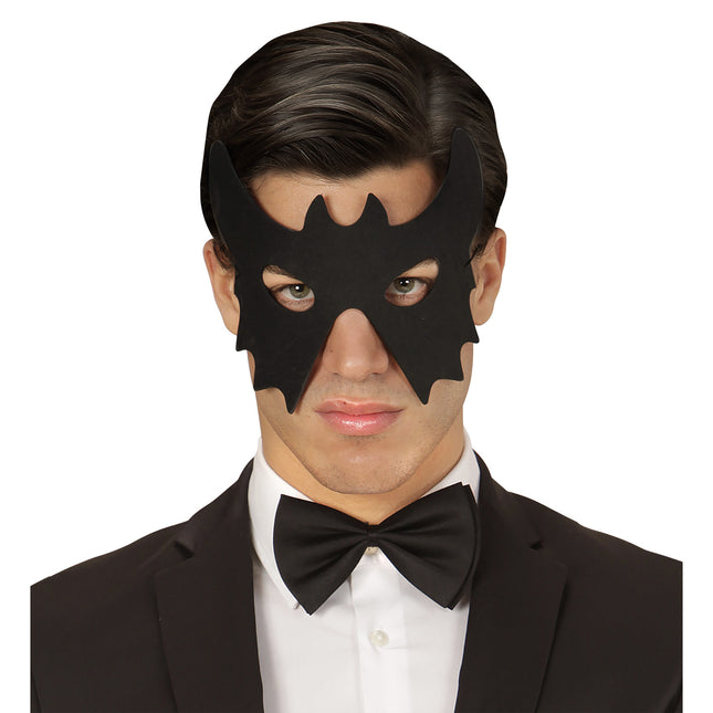 Halloween Augenmaske Schwarze Fledermaus