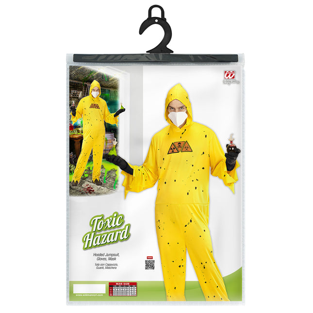 Halloween-Kostüm Gelbe Giftigkeit