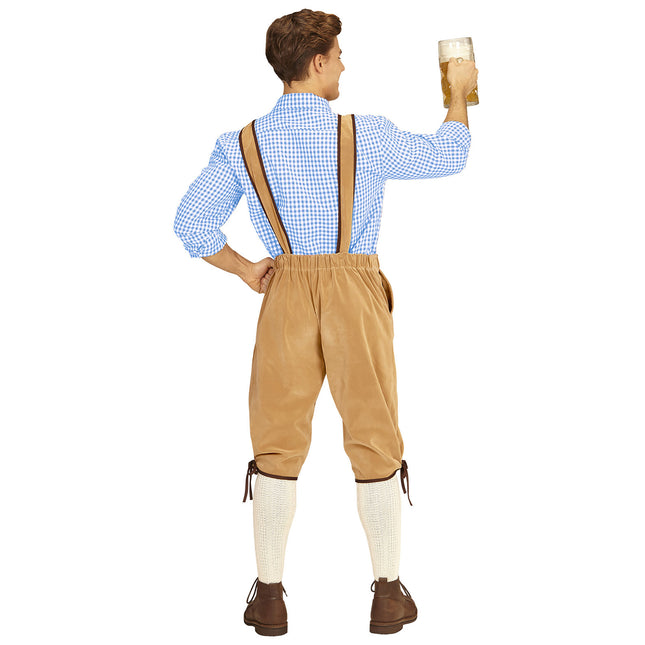 BAYERISCHE LEDERHOSE BEIGE XL