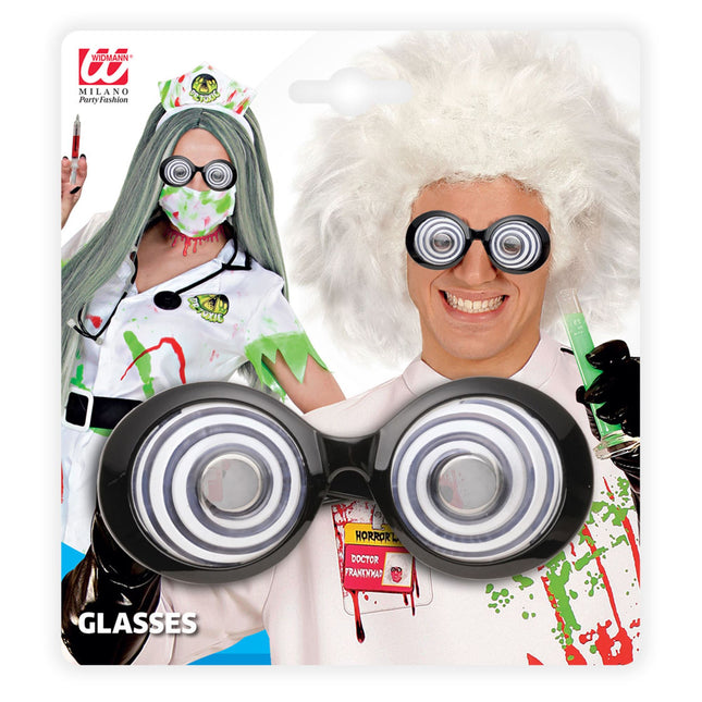 Halloween-Brille Idiot