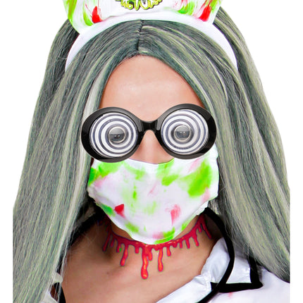 Halloween-Brille Idiot